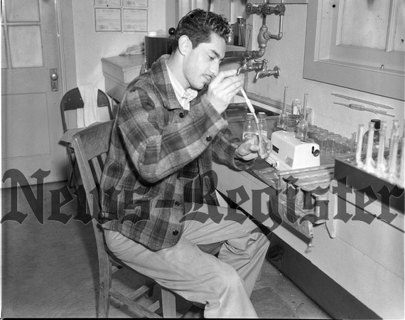 1945-1-5 Farmers Co-op Cremery Oscar J. Chacon from Costa Rica, studies Methods.jpeg