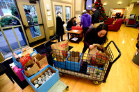 Linfield canned food drive