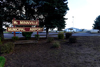 McMinnville Airport sign