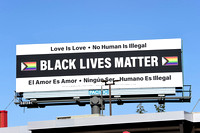 Black Lives Matter billboard