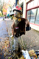 Third Street scarecrows
