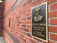 Fire station plaques