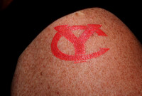 Y-C tattoo