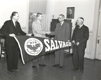 1943-03-11 Louis Courtemanche Jr. presents Salvage penant