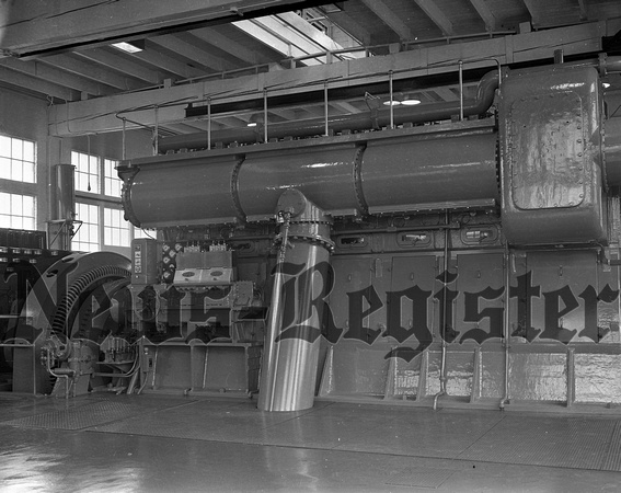 1938-9-20 McMinnville Water & Light; Interior of City Power Plant-3