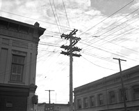 1941 Electric Light Campaign; crow's nest on Third Street