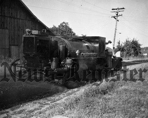 1939 Yamhill county road oiling equipment-1