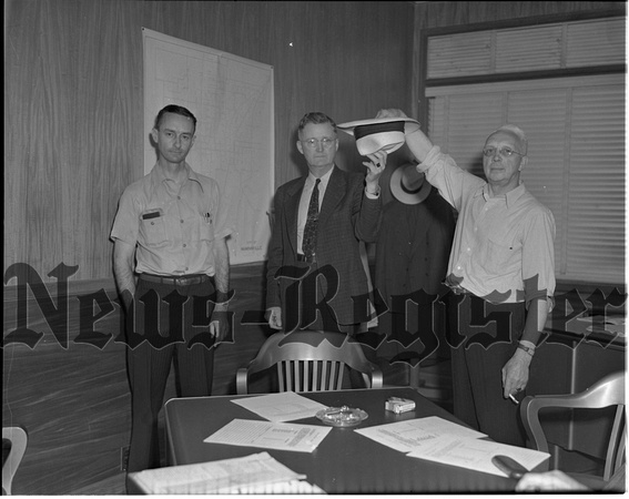 1945-7-5 District 40 Election Run-off Francis Vollstedt, George Lindsay, A.W. Cameron.jpeg