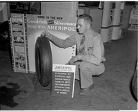 1950 Odell and new Tire.jpeg