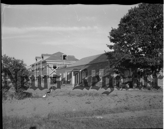 1946-8 Linfield- Construction of Women's dorm and new Cook Memorial Infirmary 1.jpeg