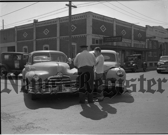 1950-8-24 Accident Lay and Bennett at intersection.jpeg