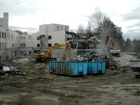 Old McMinnville Hospital demolition -TB