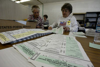 Election workers & ballots -TB