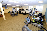 Hillside exercise room