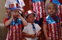 Kids singing patriotic songs; CR