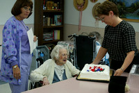 Lorene Jones, 104 years old -TB