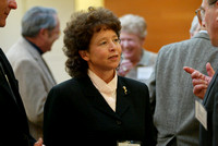 Mary Alice Russell at reception