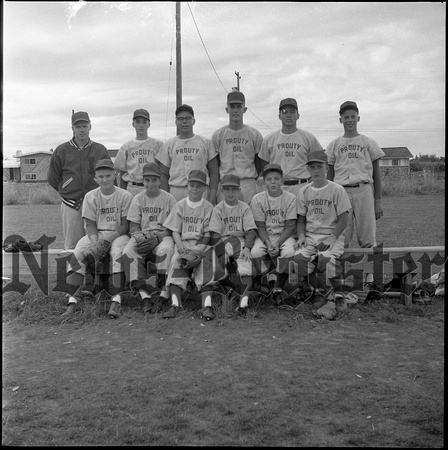 1963-7-17 Prouty Oil Baseball