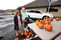 Amity hands out free pumpkins