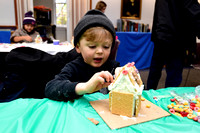 Mac Library gingerbread houses