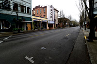 Empty Third Street