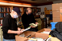 Library book sale prep
