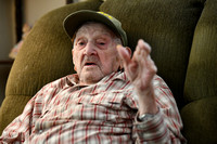 100-year-old Walter Fuller