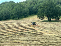 Hay Rows, Baling