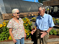 Master Gardeners Gene Nesbitt and Rita Canales